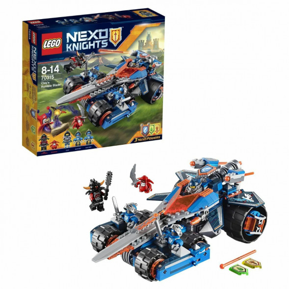 Конструктор LEGO Nexo Knights 70315 Устрашающий разрушитель Клэя в Новороссийске
