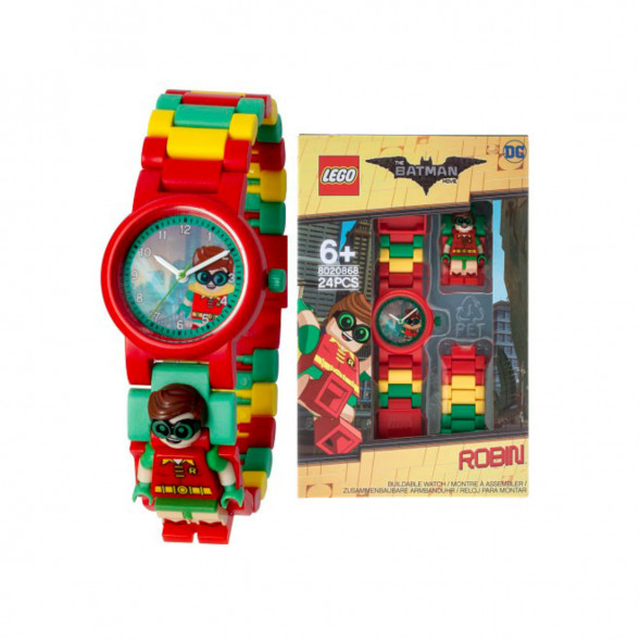 Часы LEGO Super Heroes 8020868 Batman Movie Робин с минифигуркой в Новороссийске