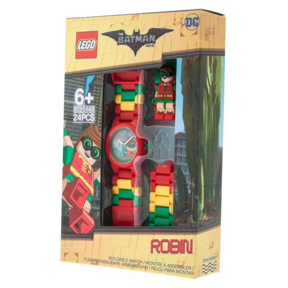 Часы LEGO Super Heroes 8020868 Batman Movie Робин с минифигуркой в Новороссийске