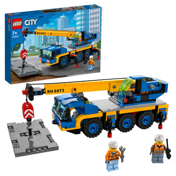 Конструктор LEGO City Great Vehicles 60324 Мобильный кран в Новороссийске