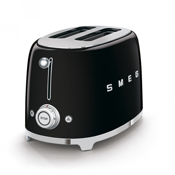 Тостер Smeg TSF01BLEU, черный в Новороссийске