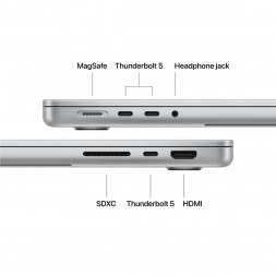 Ноутбук Apple MacBook Pro 14 2026 MJLV4 (M5 Pro 16-Core GPU, 24GB/2TB), Серебристый/Silver