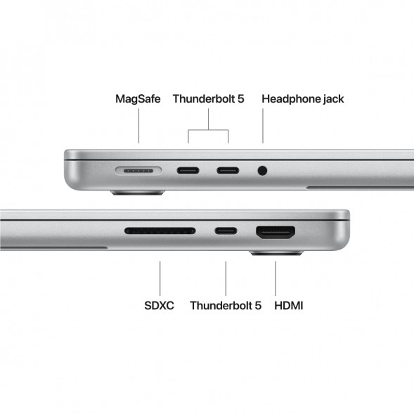 Ноутбук Apple MacBook Pro 14 2026 MJLV4 (M5 Pro 16-Core GPU, 24GB/2TB), Серебристый/Silver в Новороссийске