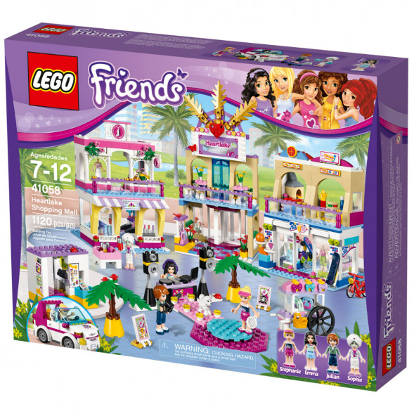 Конструктор LEGO Friends 41058 Торговый центр Хартлейк Сити в Новороссийске