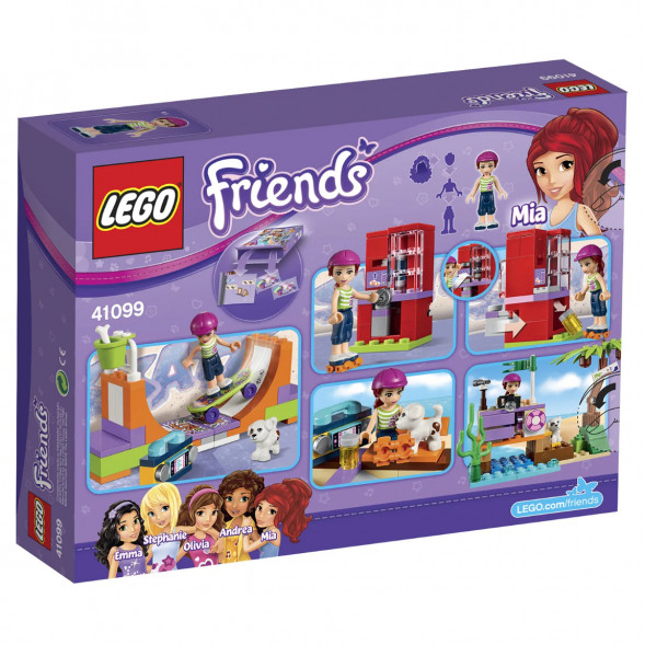 Конструктор LEGO Friends 41099 Скейт-парк в Новороссийске