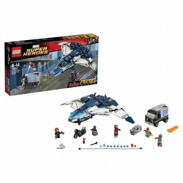 Конструктор LEGO Super Heroes 76032 Погоня на Квинджете Мстителей в Новороссийске