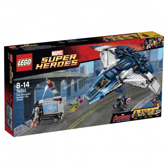 Конструктор LEGO Super Heroes 76032 Погоня на Квинджете Мстителей в Новороссийске