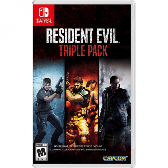 Игра Resident Evil Triple Pack [Nintendo Switch, английская версия] в Новороссийске