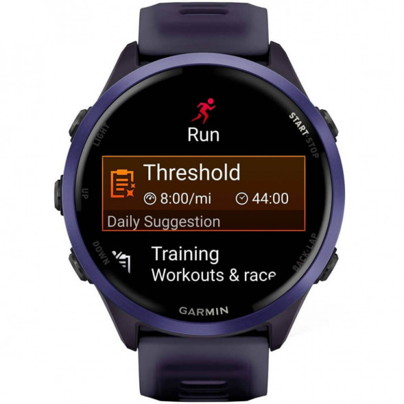 Умные часы Garmin Forerunner 570 47 мм Indigo Aluminium/Translucent Imperial Purple/Indigo 010-02971-02 в Новороссийске