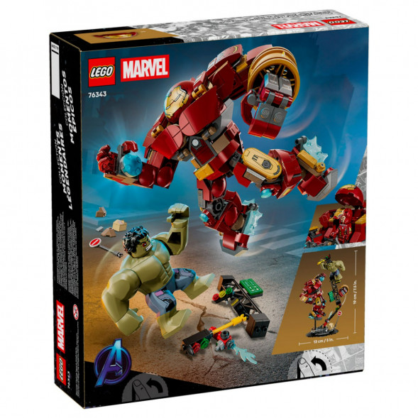Конструктор LEGO Super Heroes 76343 Легендарная битва Халкбастера против Халка в Новороссийске