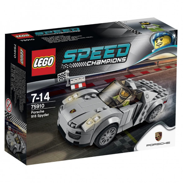 Конструктор LEGO Speed Champions 75910 Porsche 918 Spyde в Новороссийске