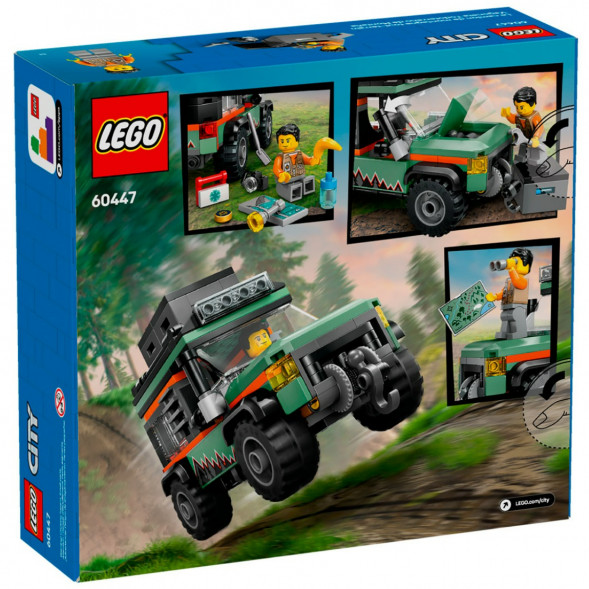 Конструктор LEGO City 60447 Внедорожный горный грузовик в Новороссийске