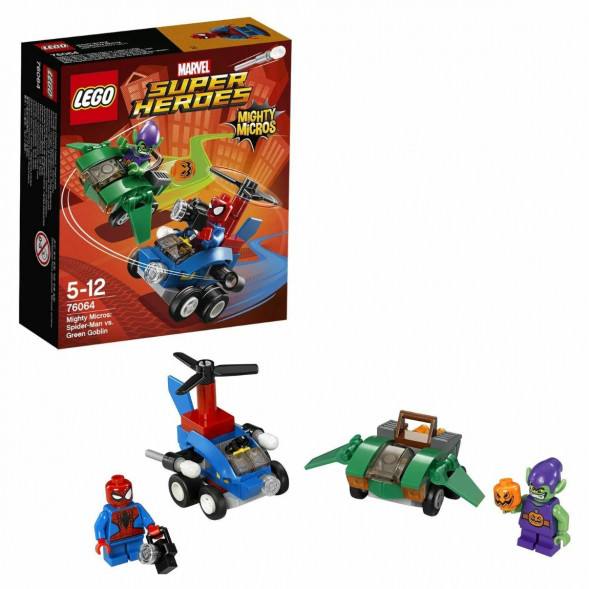 Конструктор LEGO Super Heroes 76064 Человек‑паук против Зелёного Гоблина в Новороссийске