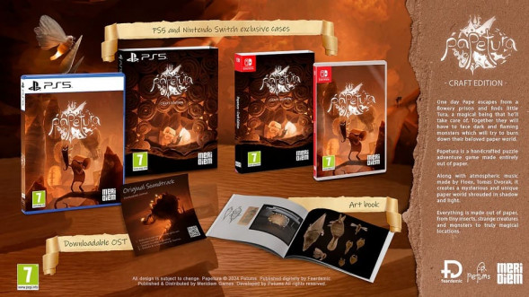 Игра Papetura. Craft Edition [Nintendo Switch, русские субтитры] в Новороссийске
