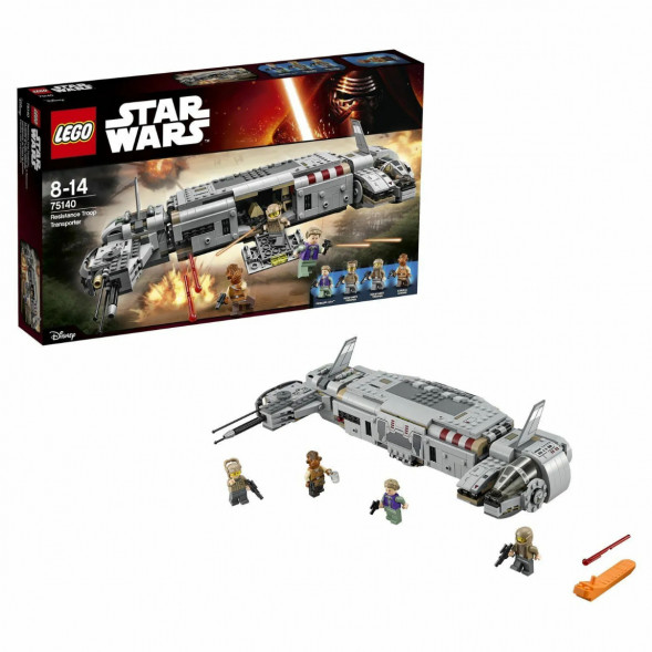 Конструктор LEGO Star Wars 75140 Военный транспорт Сопротивления в Новороссийске