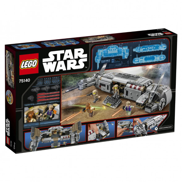 Конструктор LEGO Star Wars 75140 Военный транспорт Сопротивления в Новороссийске