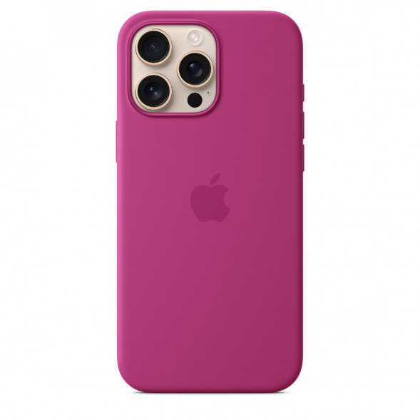 Чехол Apple для iPhone 16 Pro Max Silicone MagSafe, Fuchsia (MYYX3ZM/A) в Новороссийске