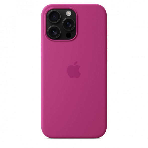 Чехол Apple для iPhone 16 Pro Max Silicone MagSafe, Fuchsia (MYYX3ZM/A) в Новороссийске