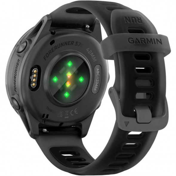 Умные часы Garmin Forerunner 570 42 мм Slate Grey Aluminium/Translucent Black 010-02970-00 в Новороссийске