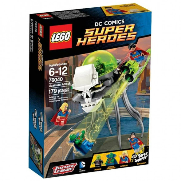 Конструктор LEGO Super Heroes 76040 Атака Брейниака в Новороссийске