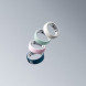 Умное кольцо Oura Ring 4 Ceramic (размер 14), Розовый/Petal в Новороссийске