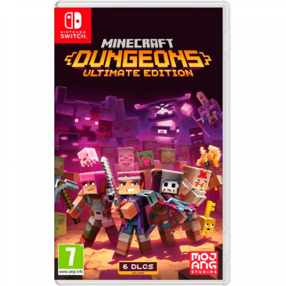 Игра Minecraft Dungeons - Ultimate Edition [Nintendo Switch, русские субтитры] в Новороссийске
