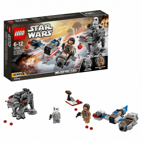 Конструктор LEGO Star Wars 75195 Бой пехотинцев Первого Ордена против спидера на лыжах в Новороссийске