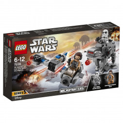 Конструктор LEGO Star Wars 75195 Бой пехотинцев Первого Ордена против спидера на лыжах