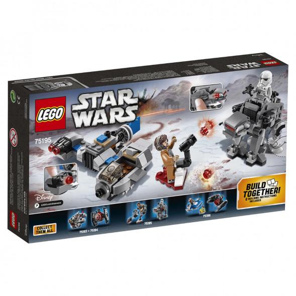 Конструктор LEGO Star Wars 75195 Бой пехотинцев Первого Ордена против спидера на лыжах в Новороссийске