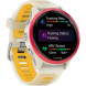 Умные часы Garmin Forerunner 570 42 мм Raspberry Aluminium/Translucent Bone/Mango 010-02970-02 в Новороссийске