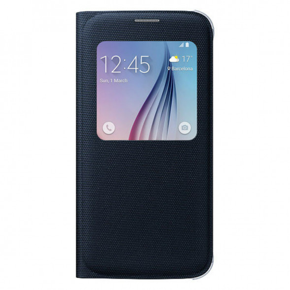 Чехол для Samsung Galaxy S6 S-View Cover (EF-CG920BBE), Black в Новороссийске