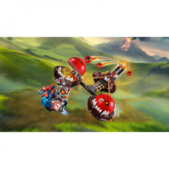 Конструктор LEGO Nexo Knights 70314 Безумная колесница Укротителя в Новороссийске