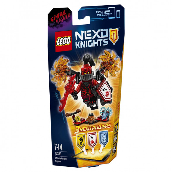 Конструктор LEGO Nexo Knights 70338 Генерал Магмар — Абсолютная сила в Новороссийске
