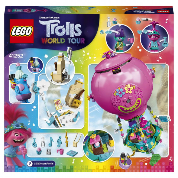 Конструктор LEGO Trolls 41252 Путешествие Розочки на воздушном шаре в Новороссийске