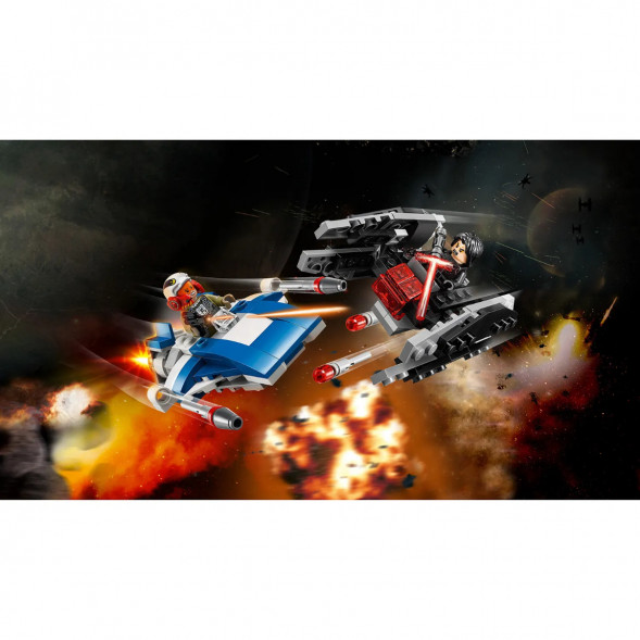 Конструктор LEGO Star Wars 75196 Истребитель типа A против бесшумного истребителя СИД в Новороссийске