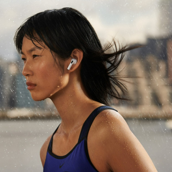 Беспроводные наушники Apple AirPods 3 Lightning Charging Case, белый  в Новороссийске