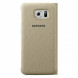 Чехол для Samsung Galaxy S6 S-View Cover (EF-CG920BFE), Gold в Новороссийске