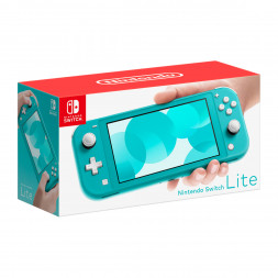 Игровая приставка Nintendo Switch Lite 32 ГБ, бирюзовый