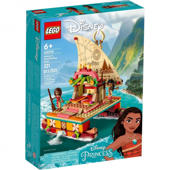 Конструктор LEGO Disney Princess 43210 Путеводная лодка Моаны в Новороссийске