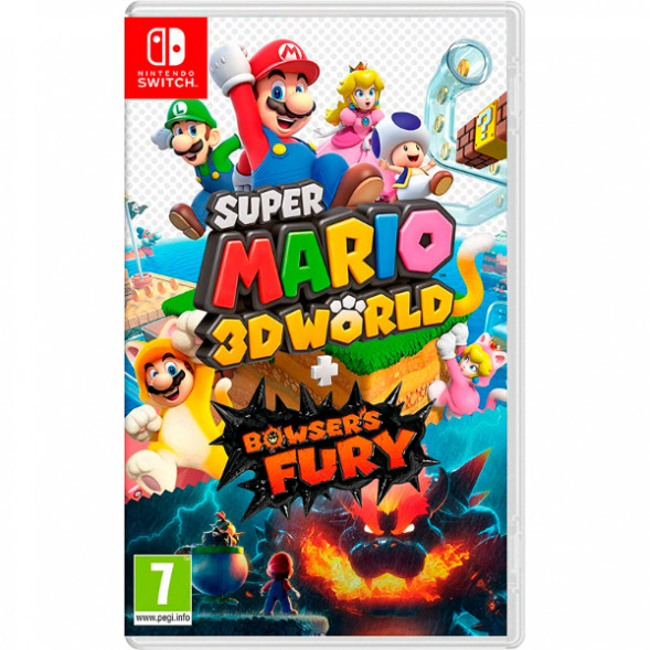 Игра Super Mario 3D World + Bowser&amp;#039;s Fury [Nintendo Switch, русские субтитры] в Новороссийске