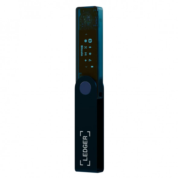 Аппаратный криптокошелек Ledger Nano X, Sapphire Blue в Новороссийске