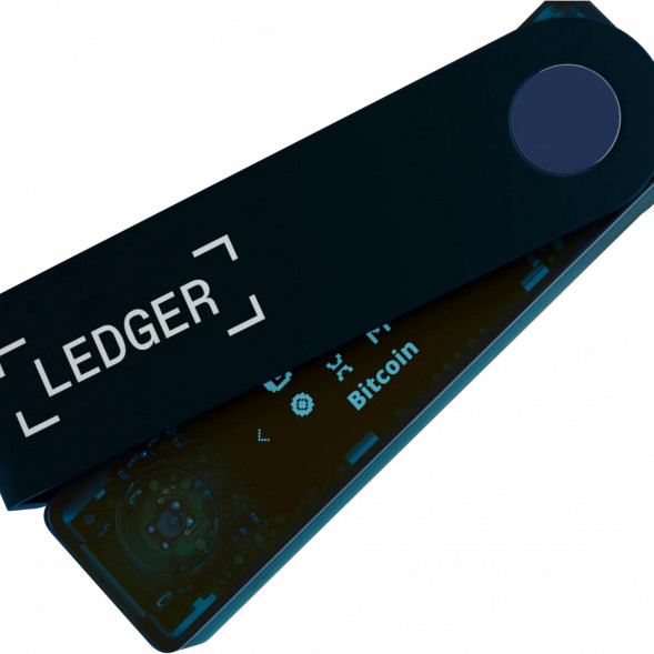 Аппаратный криптокошелек Ledger Nano X, Sapphire Blue в Новороссийске