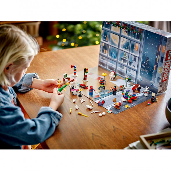 Конструктор LEGO Super Heroes 76293 Новогодний календарь Человек-паук, 2024 в Новороссийске