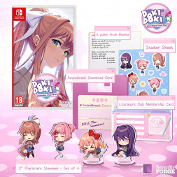 Игра Doki Doki Literature Club Plus! [Nintendo Switch, русские субтитры]
