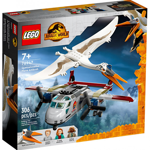 Конструктор LEGO Jurassic World 76947 Кетцалькоатль: нападение на самолёт в Новороссийске