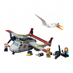 Конструктор LEGO Jurassic World 76947 Кетцалькоатль: нападение на самолёт