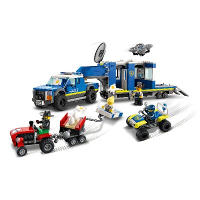 Конструктор LEGO City 60315 Полицейский мобильный командный трейлер в Новороссийске