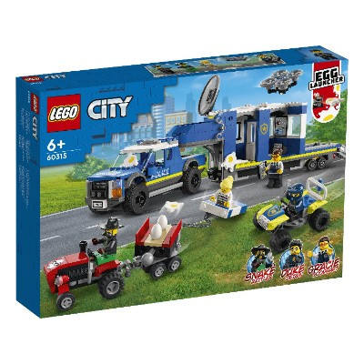 Конструктор LEGO City 60315 Полицейский мобильный командный трейлер в Новороссийске