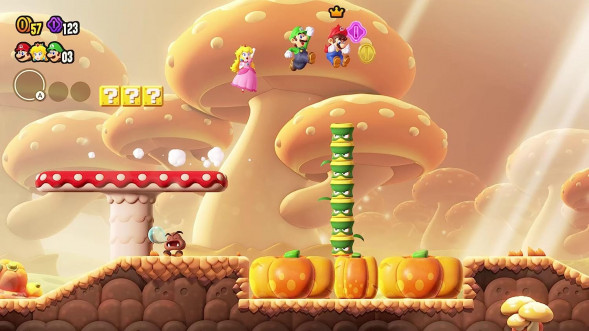 Игра Super Mario Bros. Wonder [Nintendo Switch, Русская версия] в Новороссийске