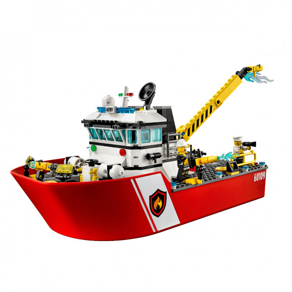 Конструктор LEGO City 60109 Пожарный катер в Новороссийске